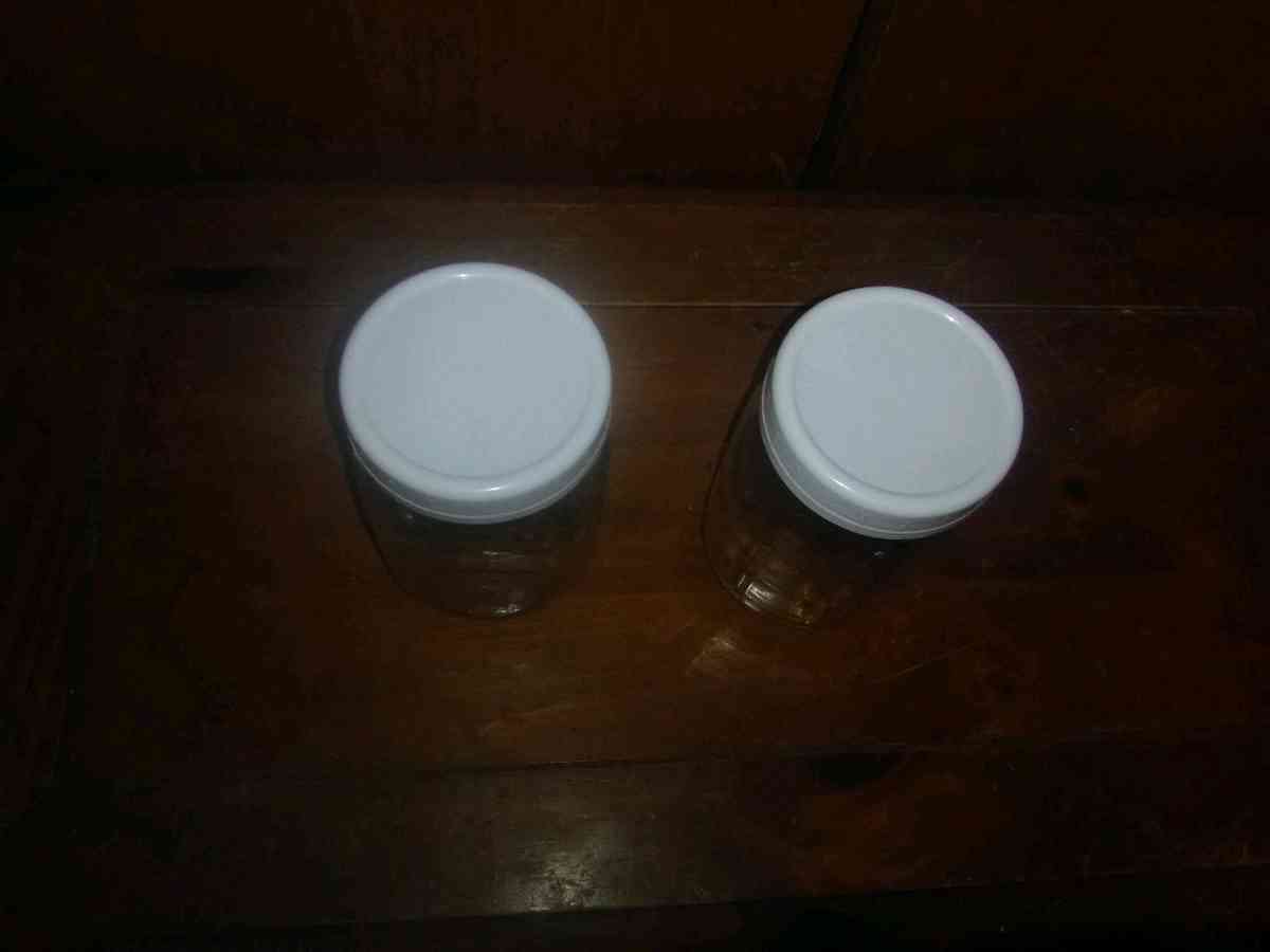 two jars havent been used in a while they are in good shape