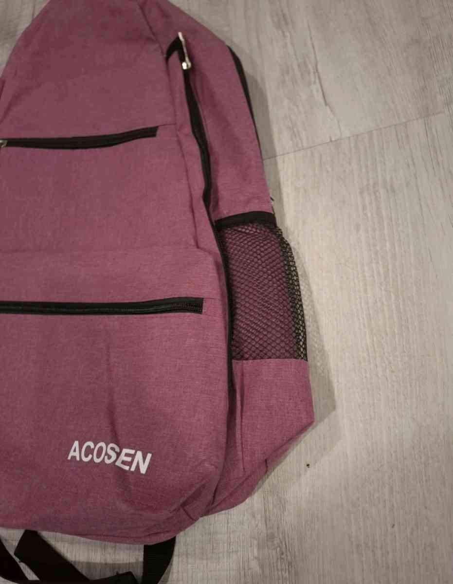 Acosen Tennis Bag Pack Large Unixes Rose Red