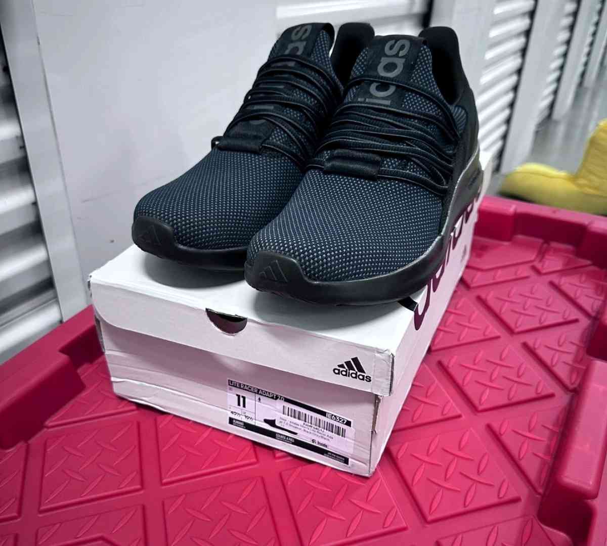 black Adidas