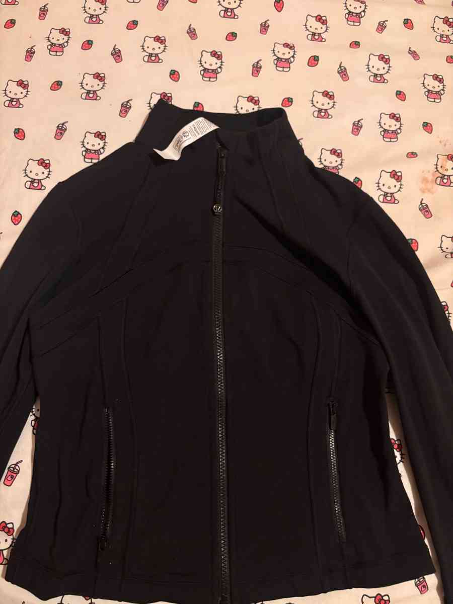 black Lululemon define jacket