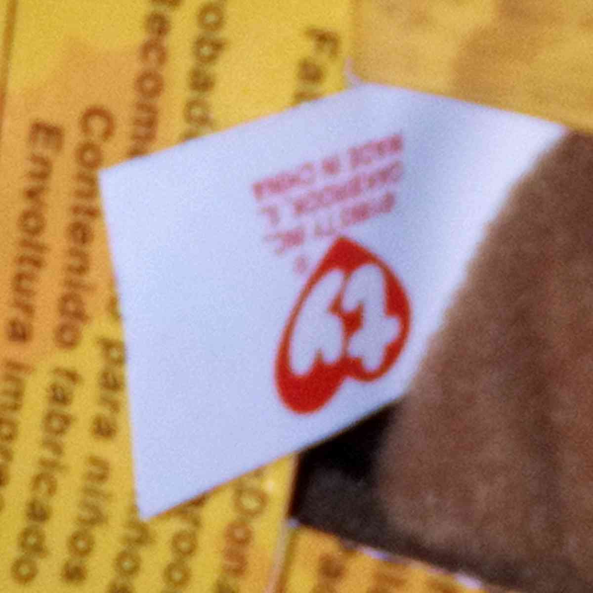 ty BRITANNIA THE BEAR rare beenie baby