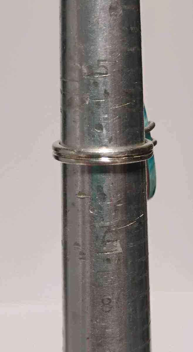 sterling silver agate ring size 6