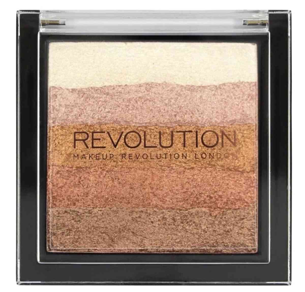 Revolution Shimmer Bronze Kiss Brick CASE Bobby BrownDupe