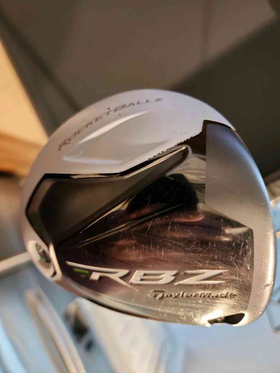 Taylormade RBZ Driver with Matrix Ozik Flex S shaft w cover