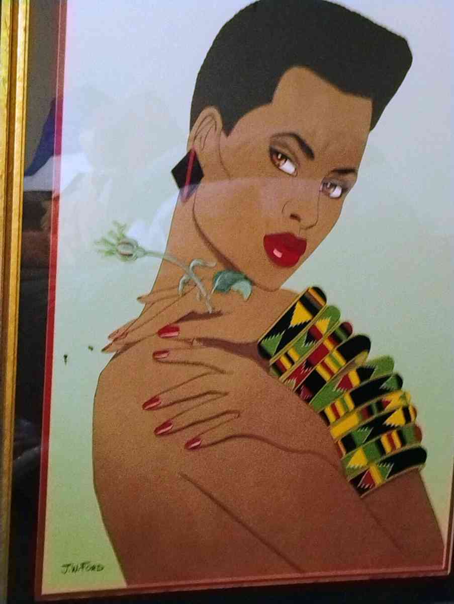 I am selling this beautiful signed picture by Jw Ford