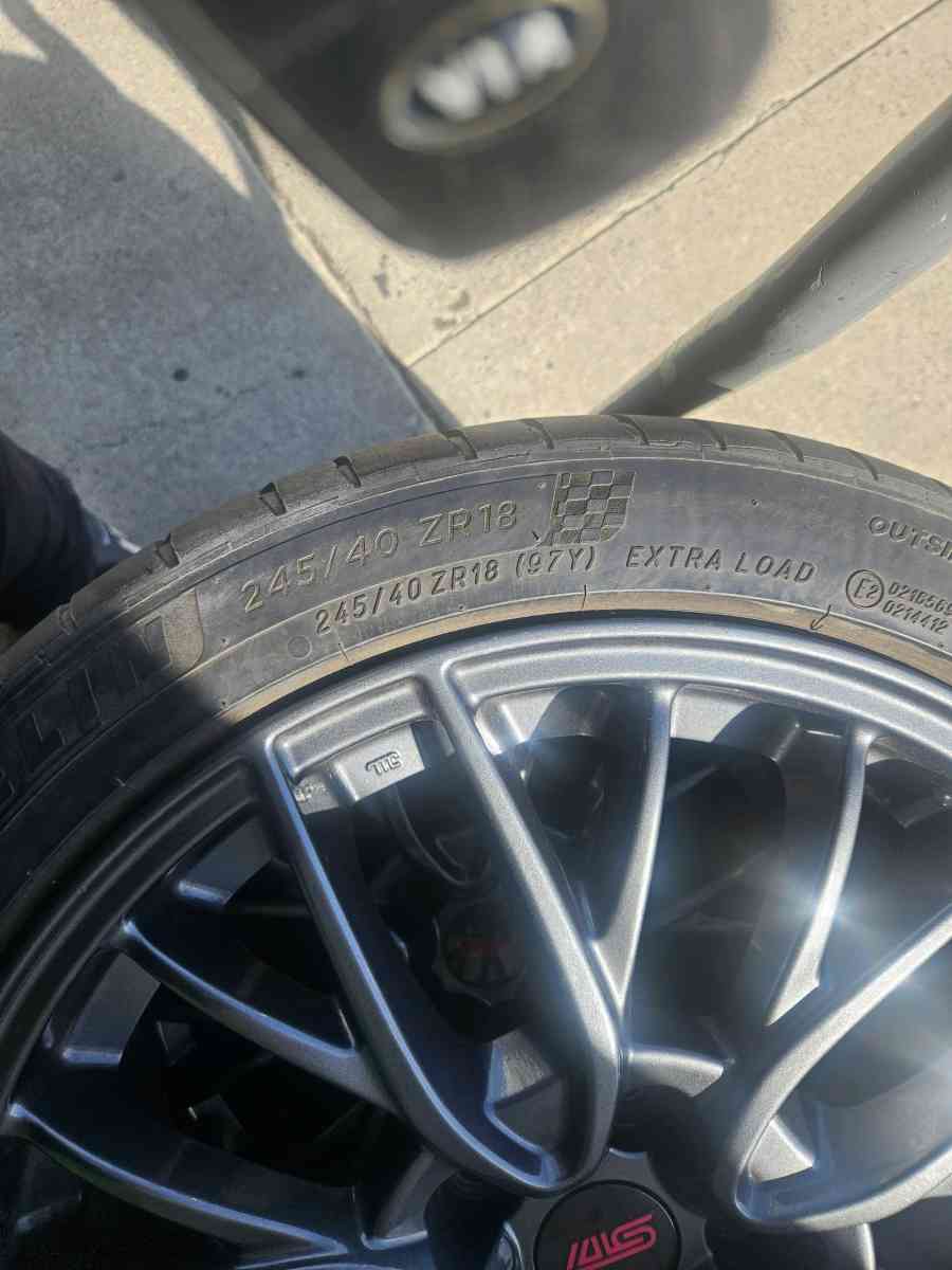 2018 SUBARU WRX STI LIMITED WHEELS 19X85 JAPAN SET OF 4  Enk