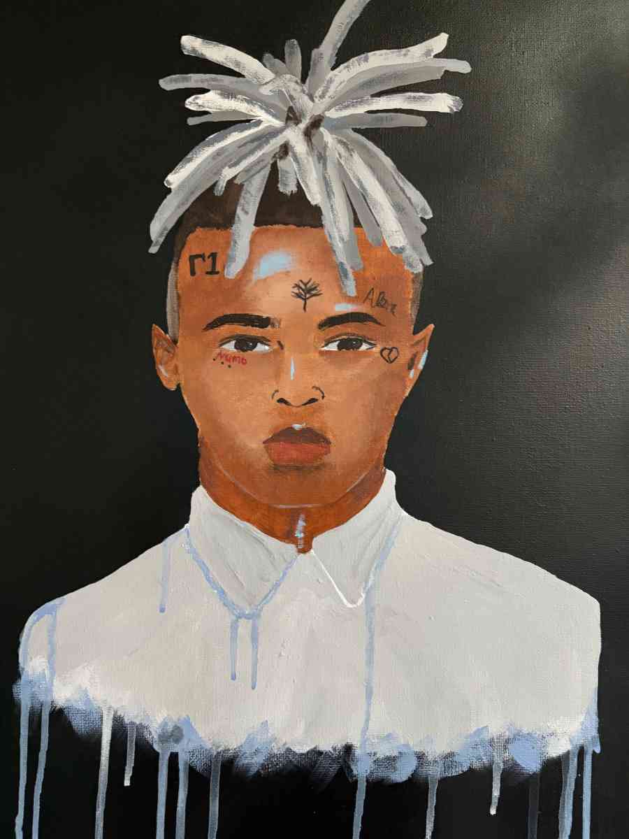X painting by Jasmine Jenkins