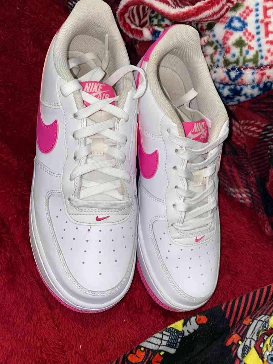 Pink And White Nike