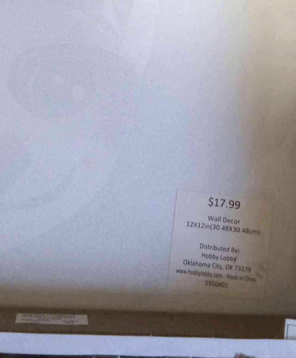 3  Hobby Lobby Nursery Canvas Wall Decor  Baby Tiger Orangu