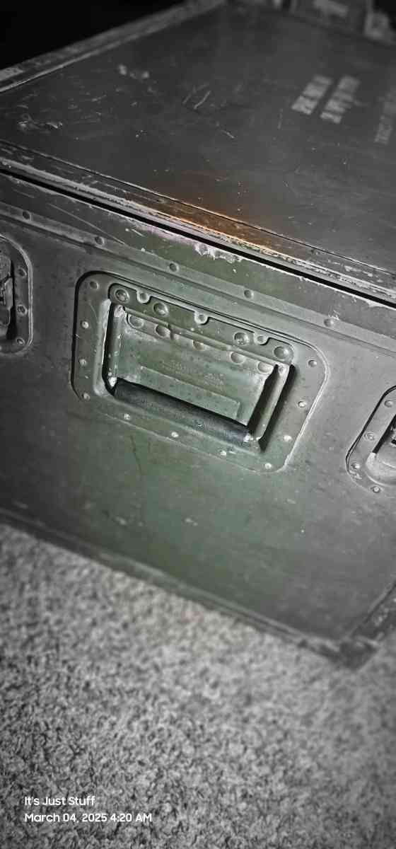 Vintage Military Storage