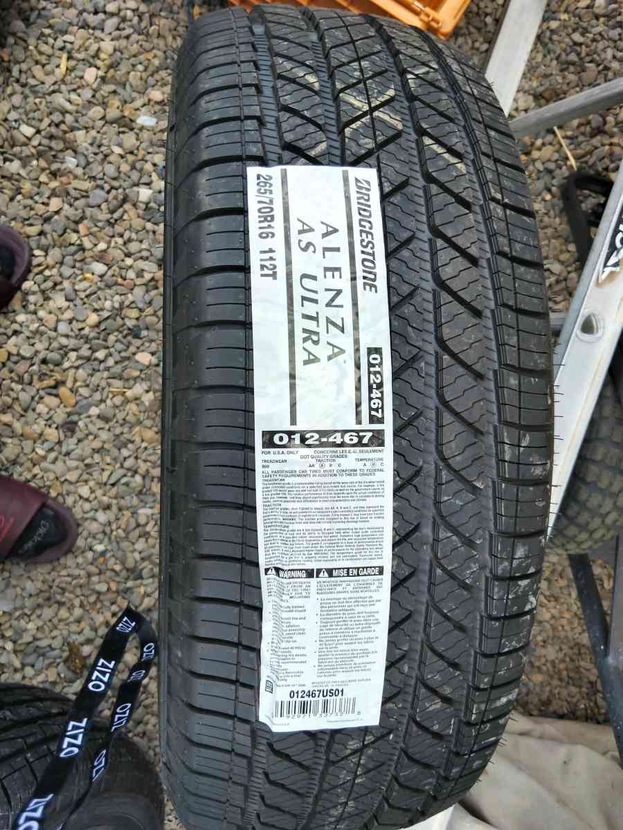 3 Brand New 16 inch Tires 2 different brands read details