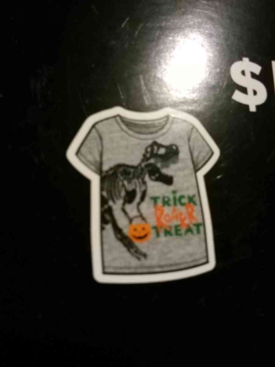 2 Halloween shirts boys medium