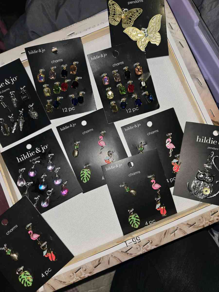 bundle of brand new charms an pendants selling together