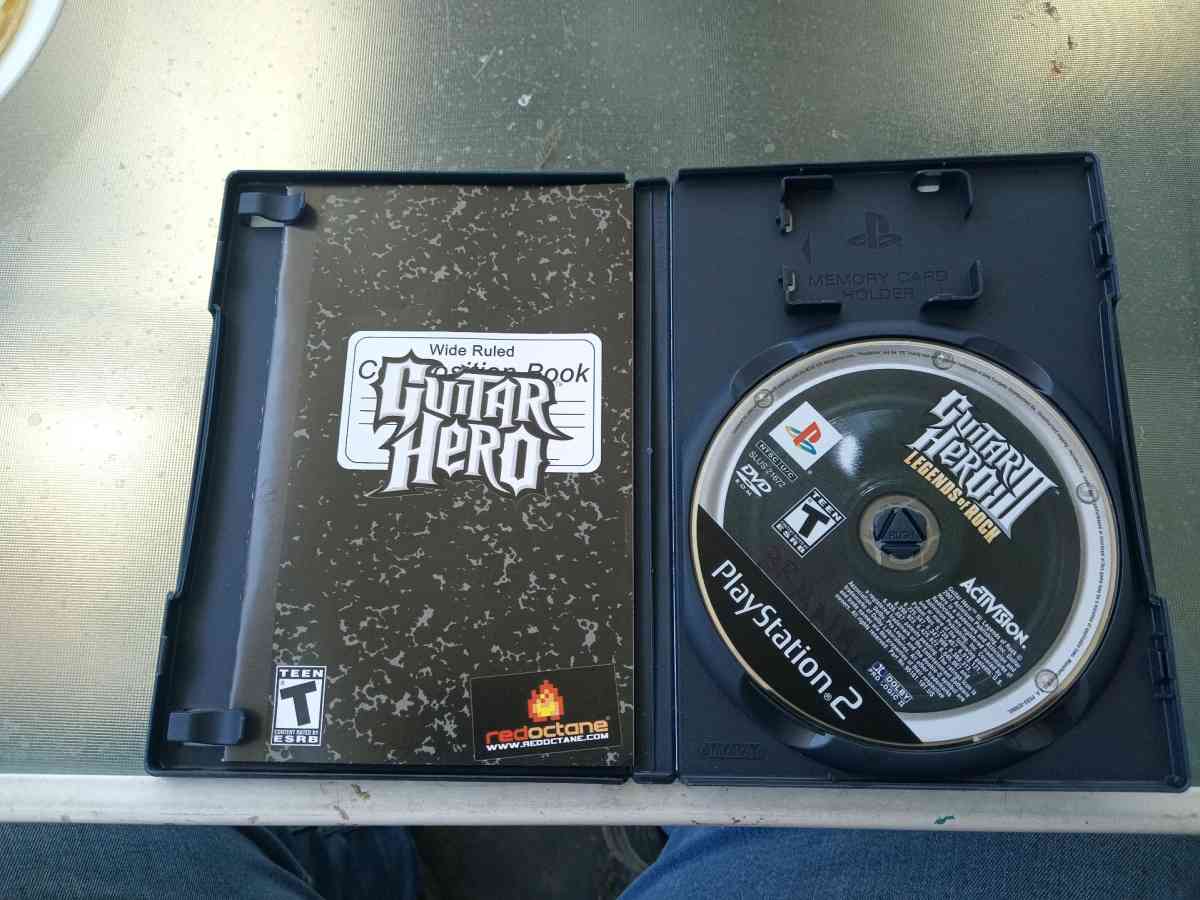 PS2 guitar hero