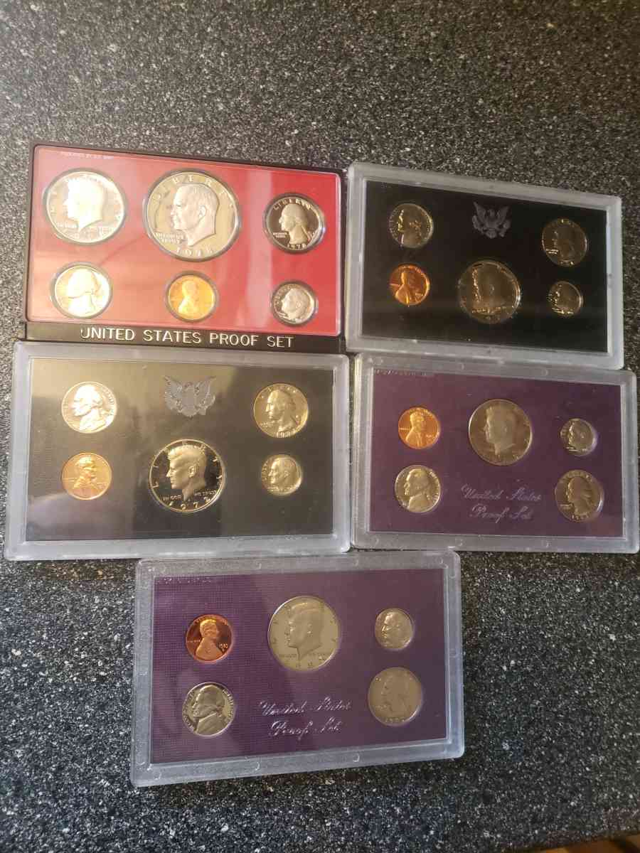 5 USA mint sets