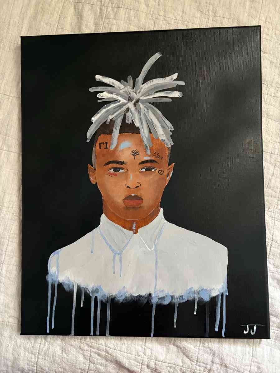 X painting by Jasmine Jenkins