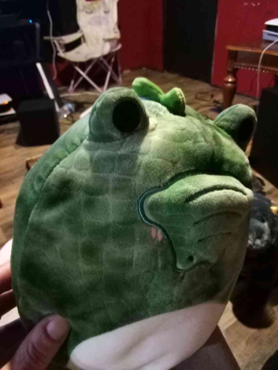 stuffed plush dinosaur