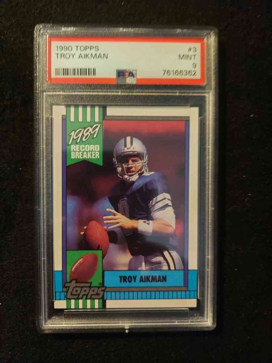 Troy Aikman card