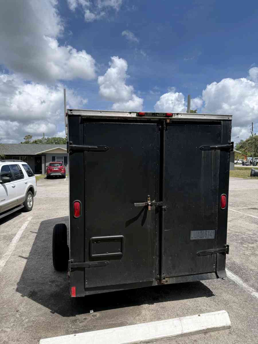 enclosed trailer