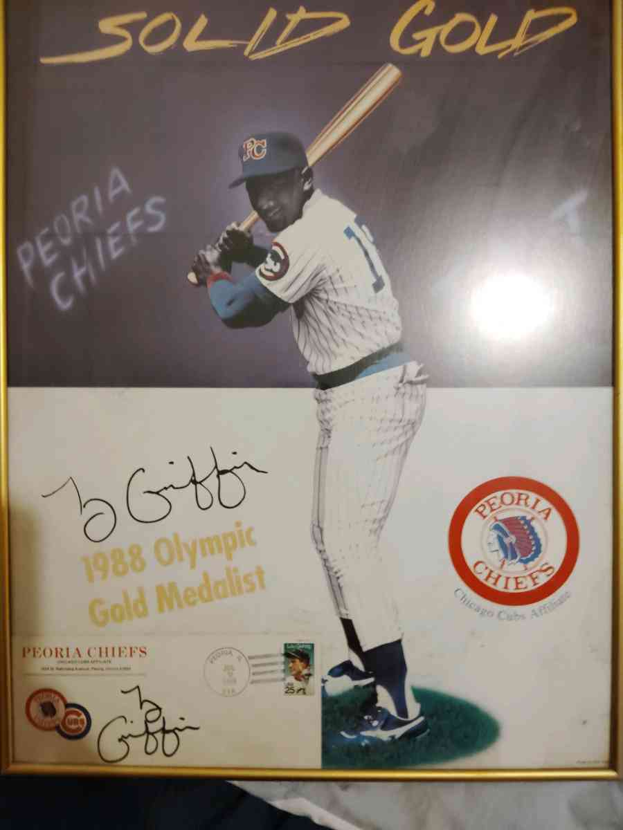 baseball autographed photo
