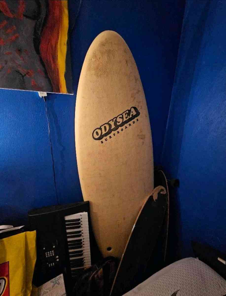 6 foot soft top odyssey surfboard