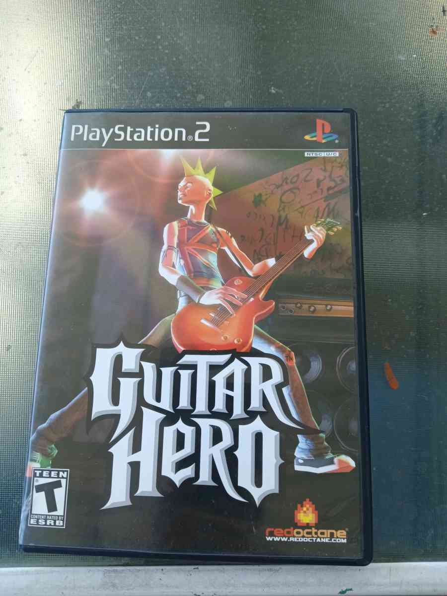 PS2 guitar hero