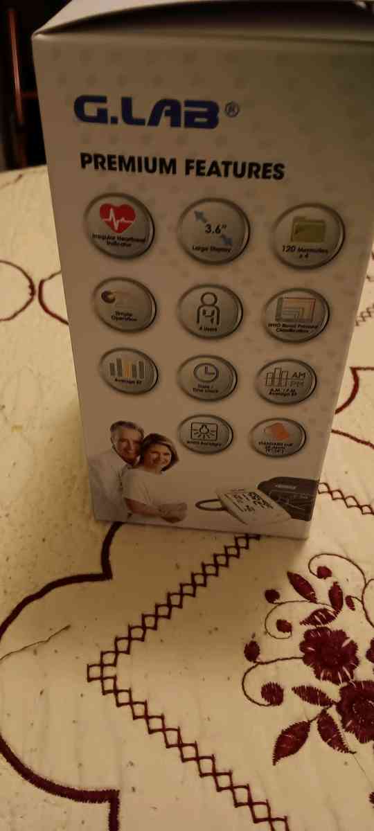 G Digital Automatic blood pressure monitor  newLAB