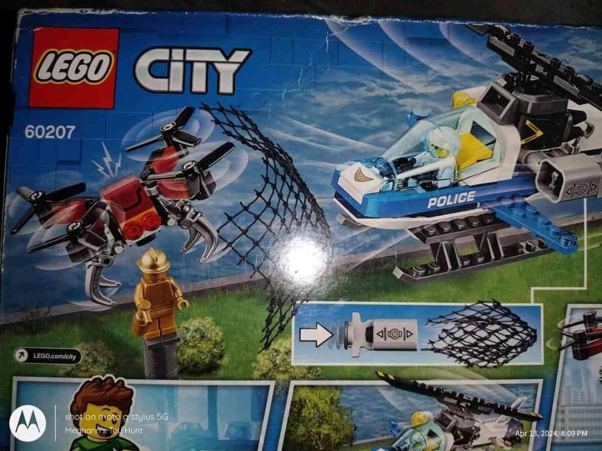 Lego City Sky Police Drone Chase
