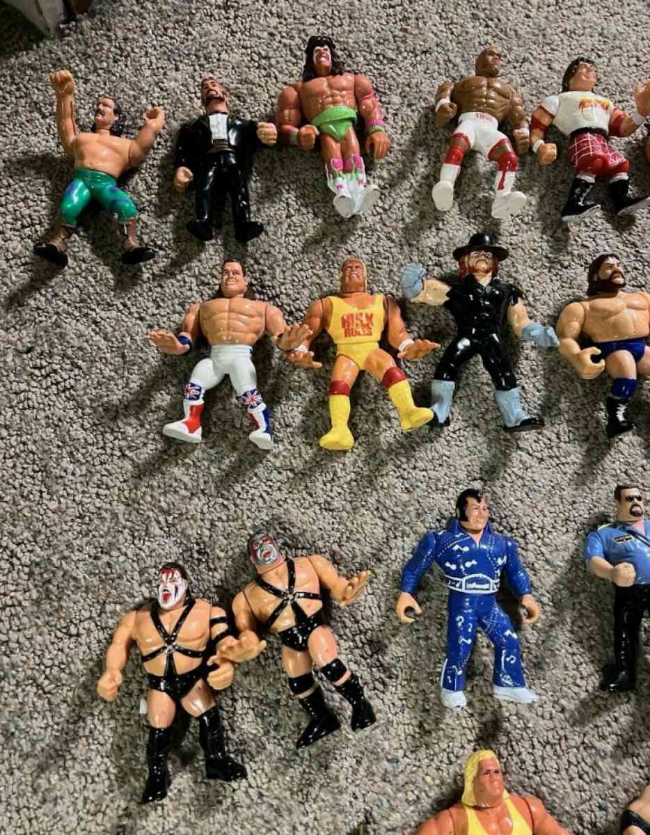 1990s Hasbro WWF Action Figures