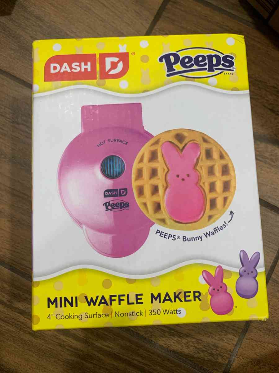 Peeps Mini Waffle Maker