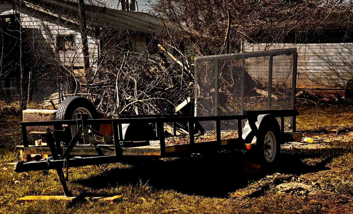 12foot single axle trailer