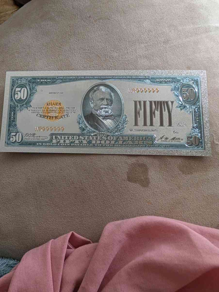 foil 50 mint condition