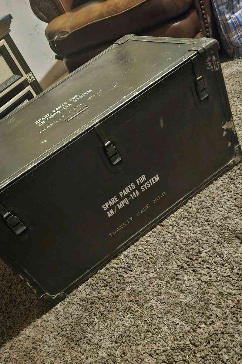 Vintage Military Storage