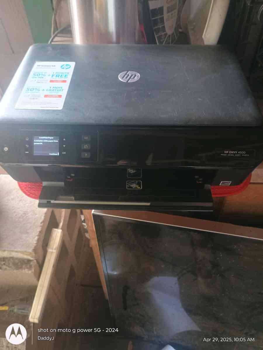 HP Envy 4500 print scan copy photo machine