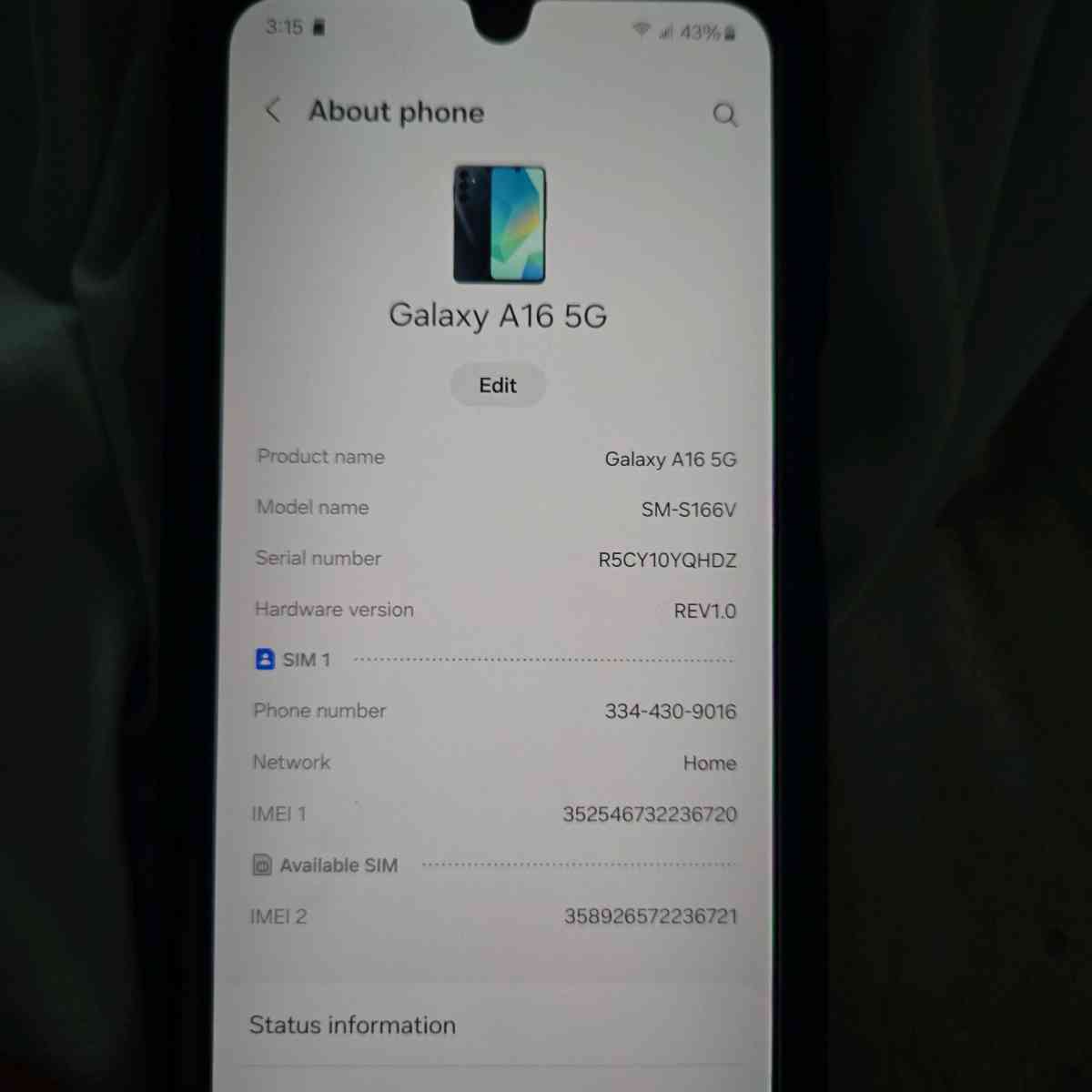 Samsung Galaxy A16 5g