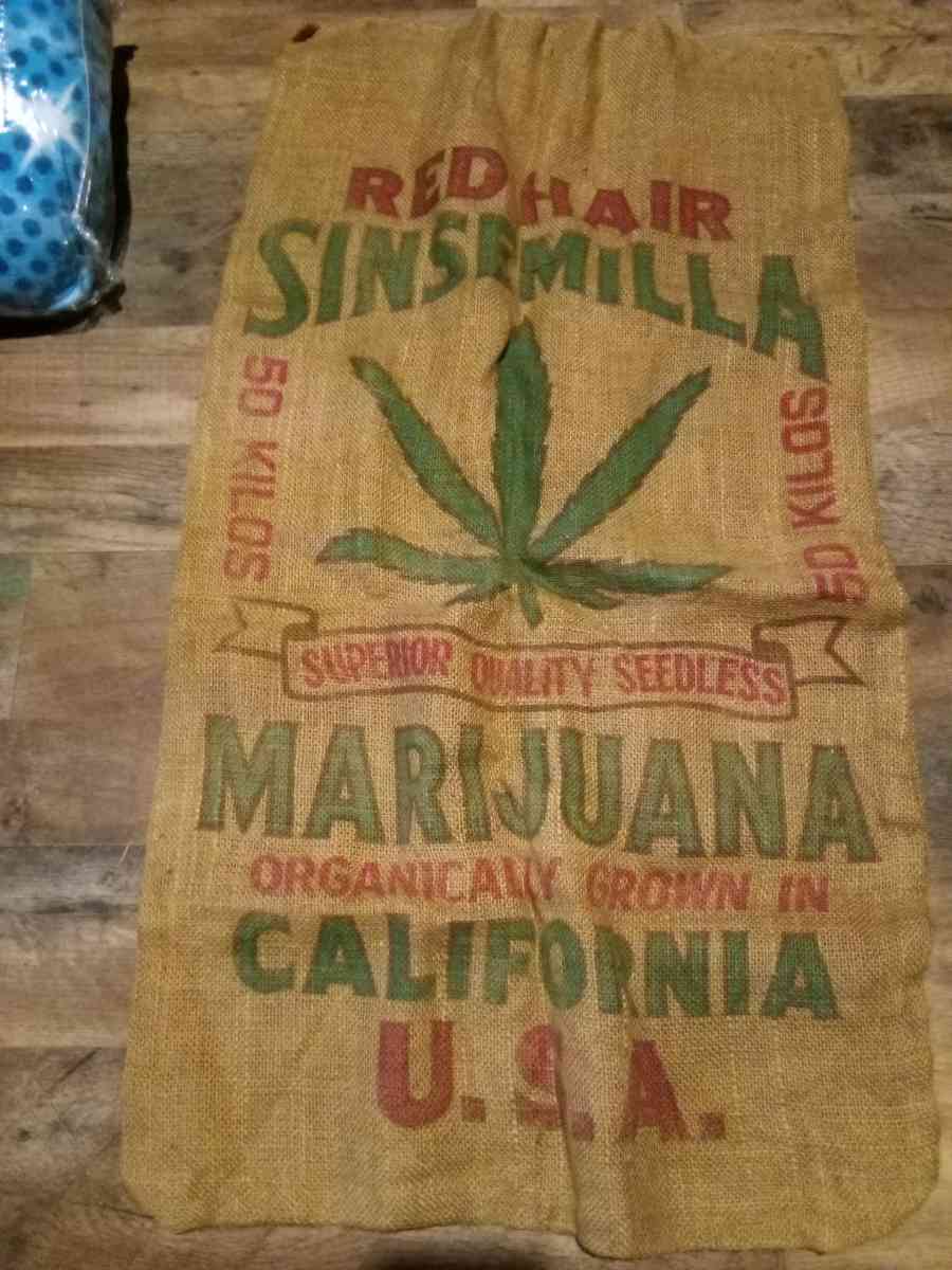 hemp burlap sack