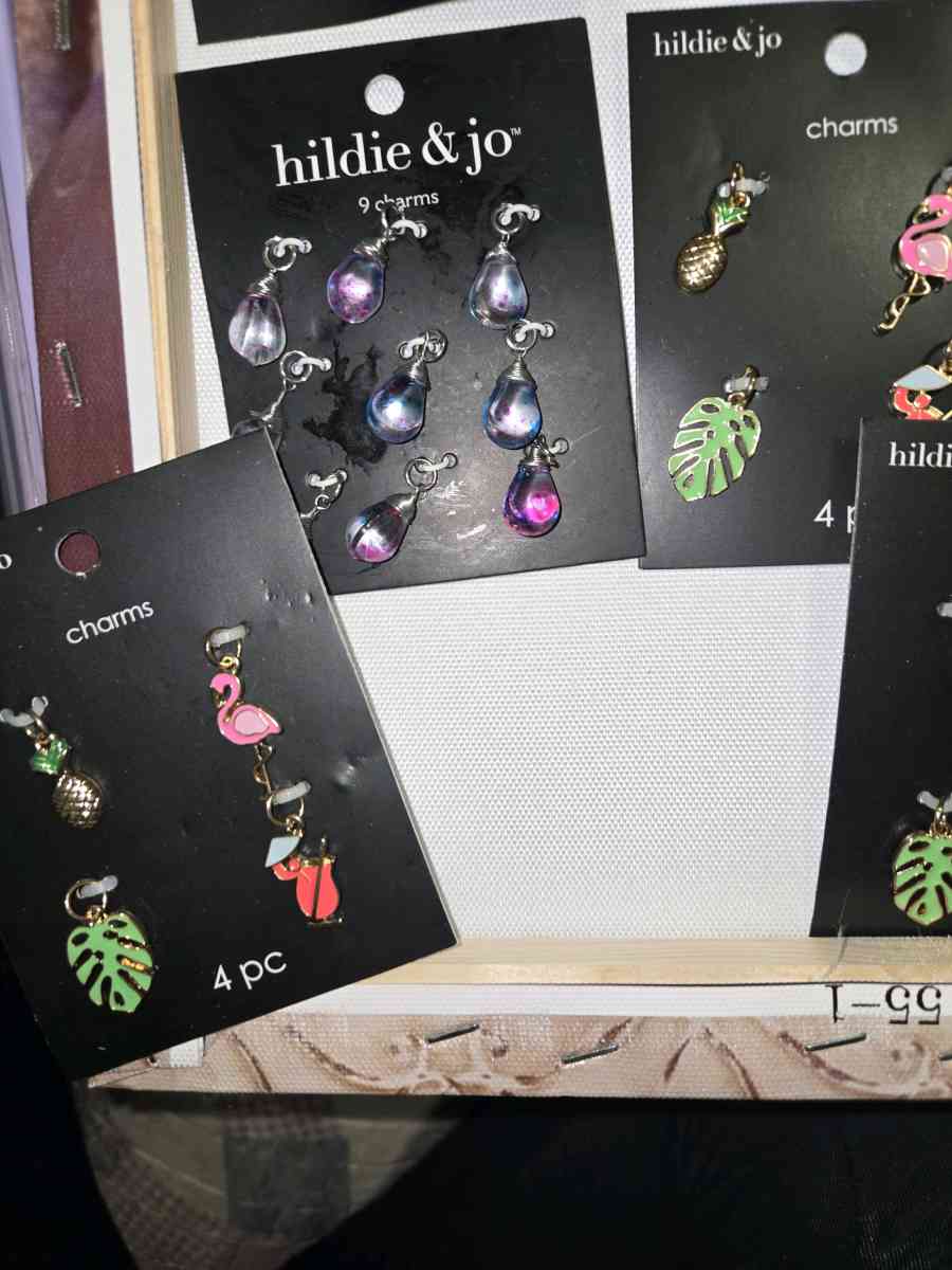 bundle of brand new charms an pendants selling together