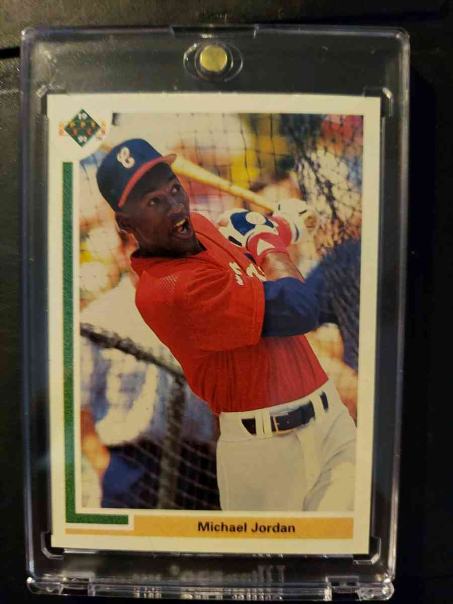 Michael Jordan baseball Card