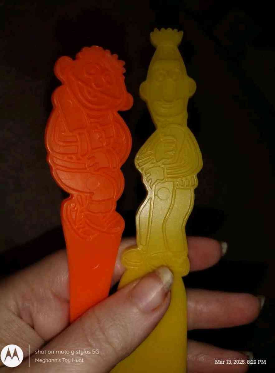 Vtg Complete Sesame Street Measuring Set