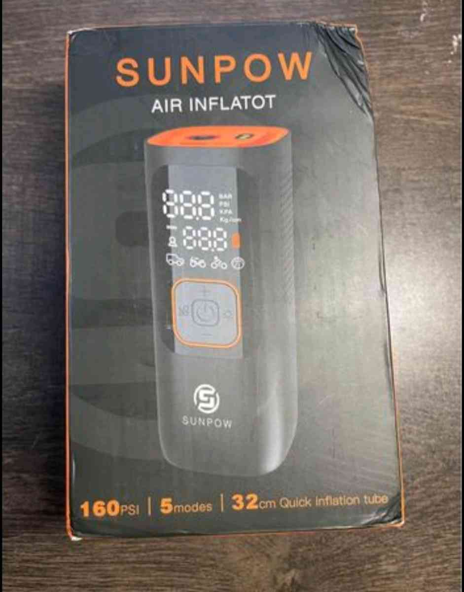 sunpow portable air compressor