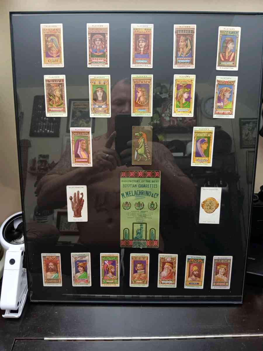 early 1900s EGYPTIAN CIGARETTE CARDS