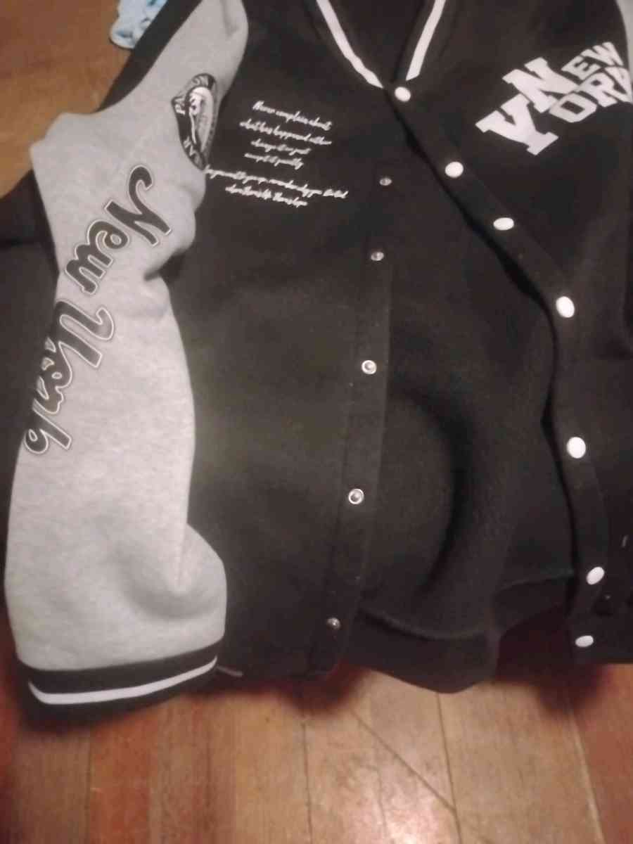 mens gray New York coat