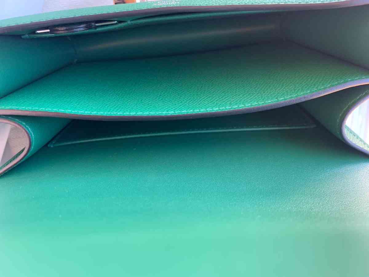 Hermes Constance 18cm Epsom Green