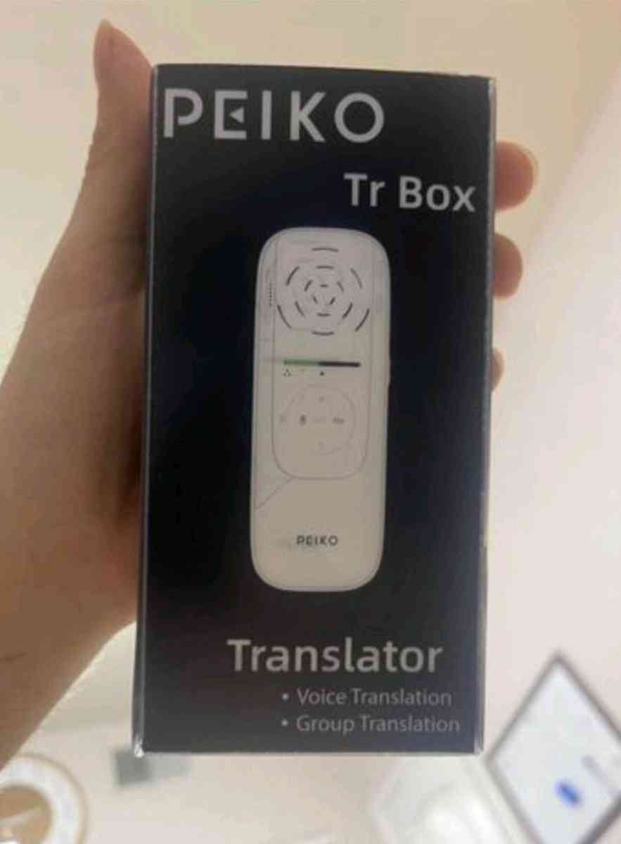 Peiko 136 Language Translation Device TwoWay Realtime AI Voi