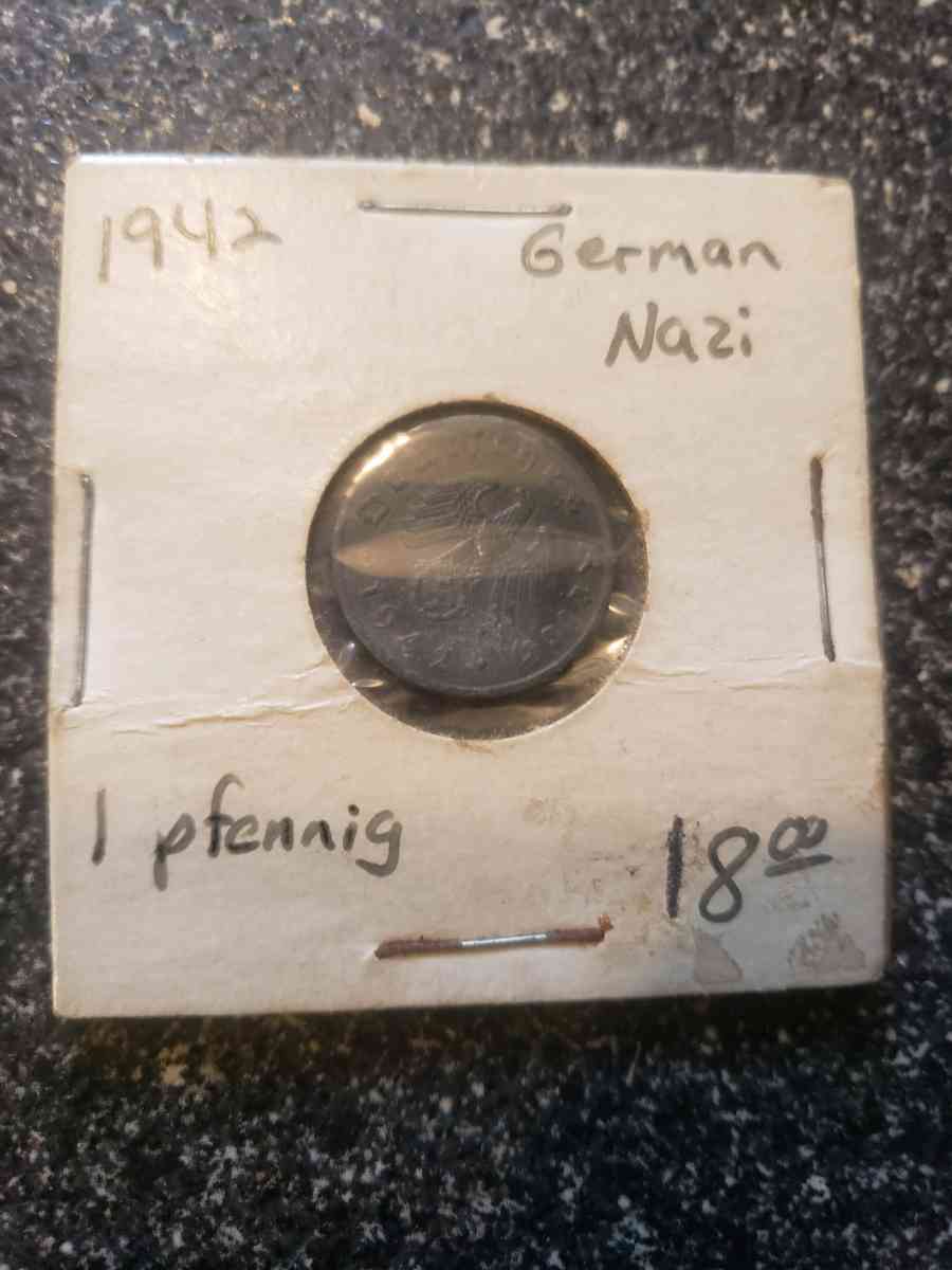 1942 Nazi pfennig