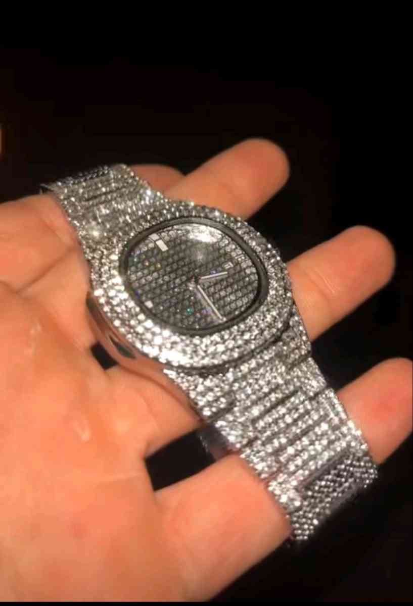 Vvs moissanite Dimond Watch