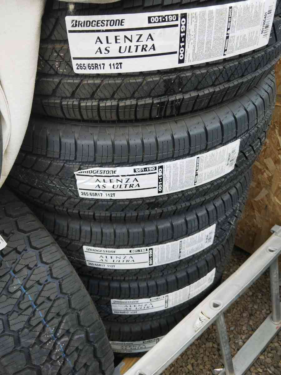 5 Brand New 17 inch tires