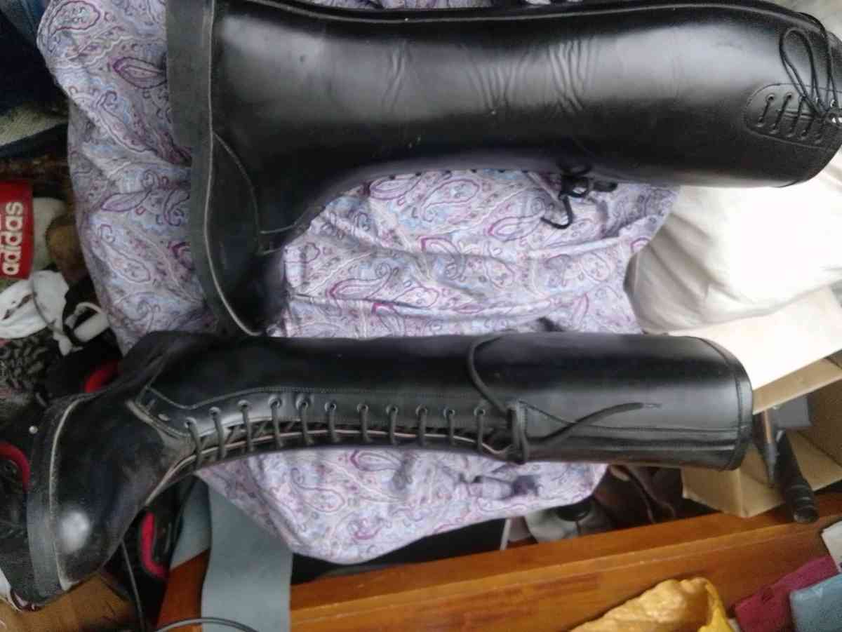 11 half    Mens  riding boots
