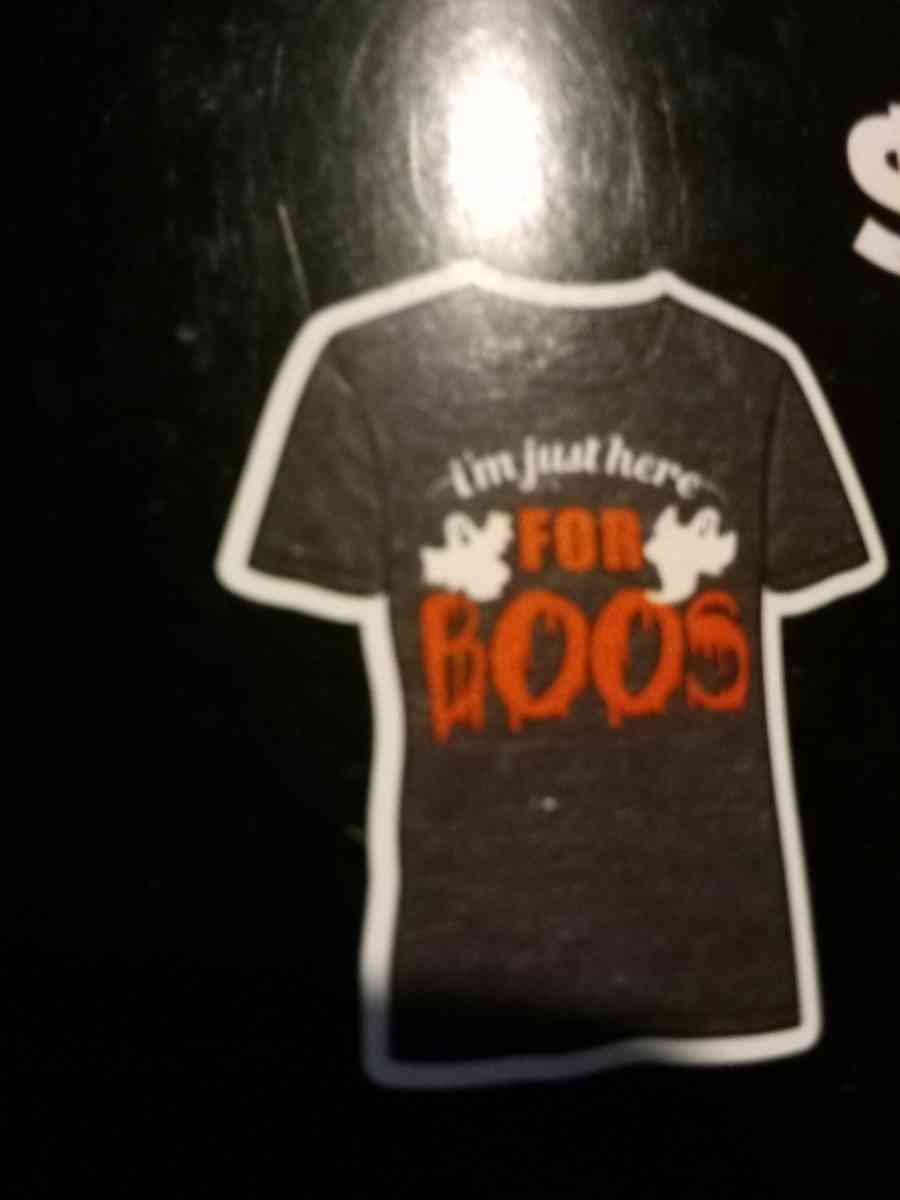 2 Halloween shirts boys medium