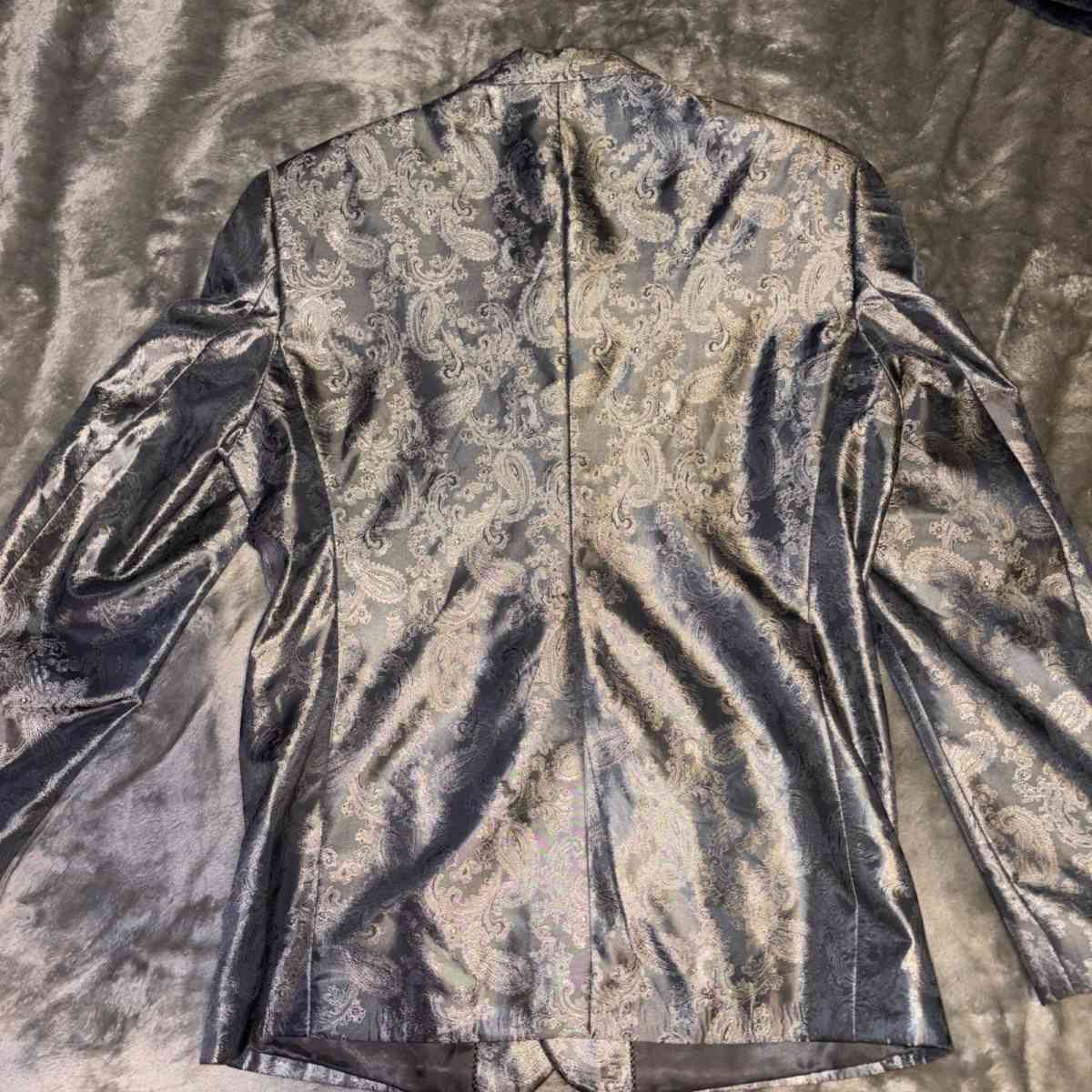 Silver designer designed blazer